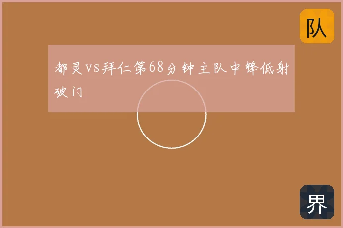 都灵vs拜仁第68分钟主队中锋低射破门